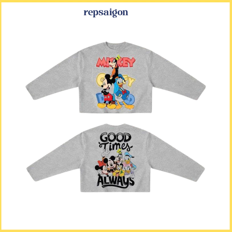 Áo Thun Tay Dài TRAFFY GTA 5 Stargirl/Starboy Form Regular Cotton 2 Chiều